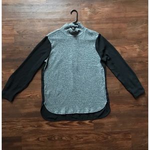 Mock Turtle Neck Blouse